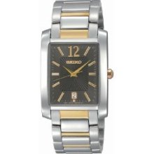 Seiko Men's Watch Skk701 Dress Two-tone Sm81
