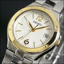 Seiko Quartz Classic Silver Ladies Dress Watch Sxdc48p1