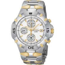 Seiko SNA552 Hour minute and small second Chronograph can measure up to Date display at 3 o clock Sc