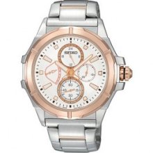 Seiko Srl034p1 Lord Men's Sport Watch,stainless Steel Two-tones, Wr 100m, Srl034