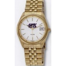 Selco Geneve Gentlemen`s Gold Usa Commander Watch