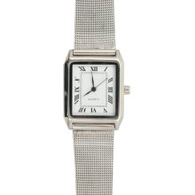 Skc 3-hand Quartz Movement Analog Wrist Watch With Metal Band