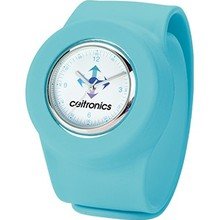 SLAP-ON WATCH/ANALOG-Light Blue