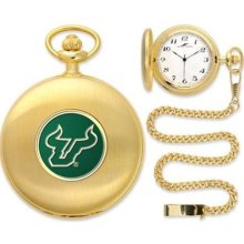 South Florida Bulls USF NCAA Gold Pocket Watch ...