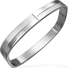 Stainless Steel COSMOPOLITAN Hinged Bangle
