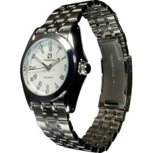 Steinhausen Automatic Stainless Steel Silver/White ...