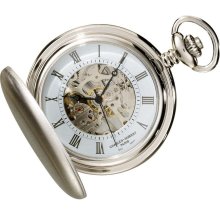 Sterling Silver Pocket Watch with Hunter Case