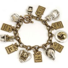 Sweet Romance 'things I Learned From My Cat' Charm Bracelet