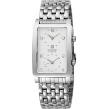 Swiss Military Hanowa Men's Globe Trotter 316l Stainless Steel White Dial Watch