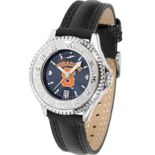 Syracuse Orange SU Womens Leather Wrist Watch