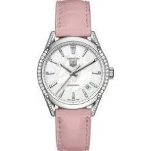 Tag Heuer Carrera Mother Of Pearl Dial Diamond Automatic Ladies Watch