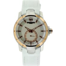 TechnoMarine Ladies UF6 White Leather Watch 609019 - White - Leather