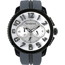 Tendence Grey/Silver Fiber Chronograph