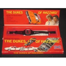 The Dukes Of Hazzard Lcd Quartz Watch - - - Unisonic Dh-1001 - 1981