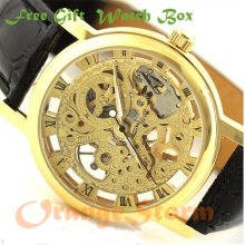 Three Color for Choose,Men's Leather Watch,Wrist Watch,Mechanical Watch,Man Watch,Steampunk Mechanical Watch,Vintage Watch,Leather Watch