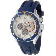 Timberland Men's 'Ocean Adventure' Stainless Steel and Silicon Quartz Chronograph Watch