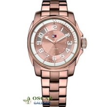 Tommy Hilfiger Kelsey 1781230 Womens Rose Gold Tone Watch 2 Years Warranty