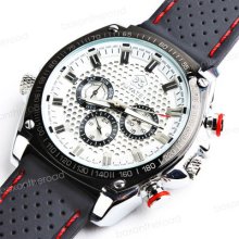 Trendy Accurate Date&day Automatic Mechanical Rubber Outdoor Sport Men Watch 30