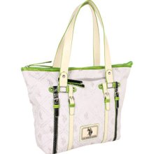 U.S. Polo Assn Network Jacquard Tote Tote Handbags : One Size