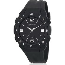 Unisex Multi-Functional PU Analog Wrist Quartz Watch