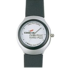 Unisex Pu Band Sports Watch - Black