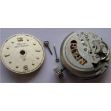 Used Elgin 634 Automatic Watch Movement For Parts ...