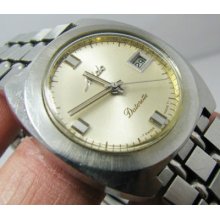 Vintage Mido Datomatic Automatic Ladys Rare.