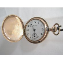 Vintage Molly Stark Canton Oh Hampden Sm Pocket Watch Runs