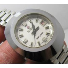 Vintage Rado Silver Diastar Automatic Swiss Made Lady 6.