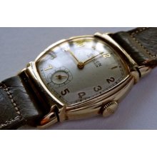 Vintage Working Gruen Veri-thin Art Deco Mechanical Wrist Watch Very Nice