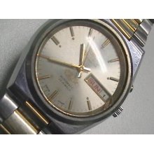 Vintage Wristwatch Working Orient Calendar S2427