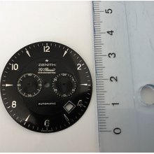 Vintage Zenith El Primero Chronometer Dial, Cadran, Zifferblatt (without Feet)
