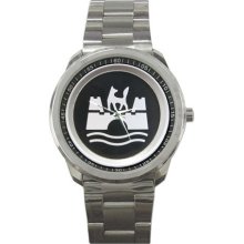 VW Volkswagen Wolfsburg Parts Emblem Logo Classic Car Sport Metal Watch BW