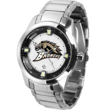 Western Michigan University Men's Stainless Steel Outdoor Watch