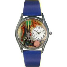 Whimsical watches scuba diving silver watch - One Size