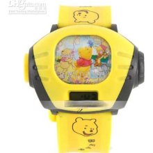 Winnie The Pooh Digital Projection Wrist Watch Children Gift Mix Ord