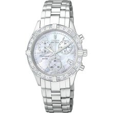 Womens Citizen Eco Drive Miramar Watch with Diamonds in Stainless ...