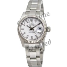 Women's Rolex Oyster Perpetual Lady-Datejust Watch - 179174_WhtIO
