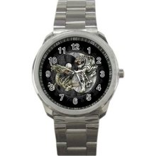 Yin Yang Dragon Black White W5 Sport Mens Wrist Watch Gift Cool
