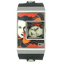 01The One Unisex Analog Josef Bauer Wrist Art watch #AN02M05