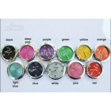 100 Pcs/lot Dhl Jelly Candy Watches Dial Slap On Watch Dial