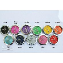 1000 Pcs/lot Dhl Jelly Candy Watches Dial Slap On Watch Dial