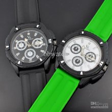 10pcs Super Speed V6 Watch Fashion Sport Watch Unisex Silicone Quart