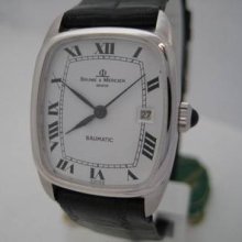 18k Solid Gold Baume Et Mercier Baumatic Watch