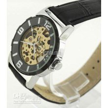 2012 Hotsale Men Automatic Skeleton Watches Classic & Fashion Bl