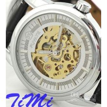 2012 Hotsale Mens Auto Selfwind Mechanical Watches Fashion Skeleton