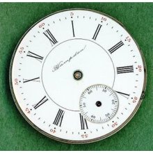 34.35 Mm Hampden Vintage Pocket Watch Dial