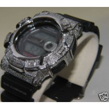 4.5ct Casio G-shock Gulfman Illuminator Diamond Watch