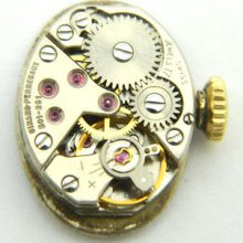 4u2fix Girard Perregaux 501-261 Cal 17 Jewel Movement & Dial Running Strong