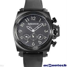 ACQUATECH Brand New Gentlemens Day date Automatic Watch With Genuine Diamonds